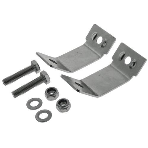PKT 2 BACK MOUNTING BRACKET T/S SINGLE ROW &amp; CURVED LED DRIVING LMP LGHTBARS 