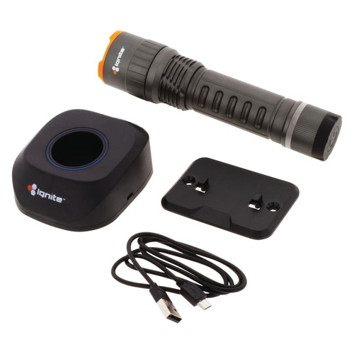 Heavy Duty Medium Torch with Focus &amp; Charging Dock