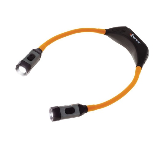 RECHARGEABLE LED HANDS FREE NECK WORK LIGHT 300 LMS IPX4  