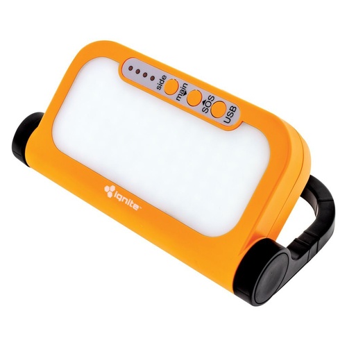 Rechargeable LED Emergency Light with 3W Torch &amp; Powerbank 