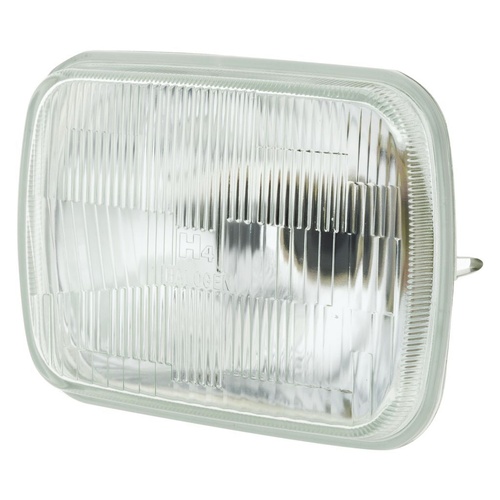 SEMI SEALED BEAM 200 x 142mm H4 HIGH / LOW BEAM 